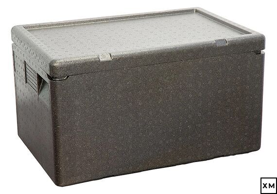 Сухой лёд, Термоконтейнер