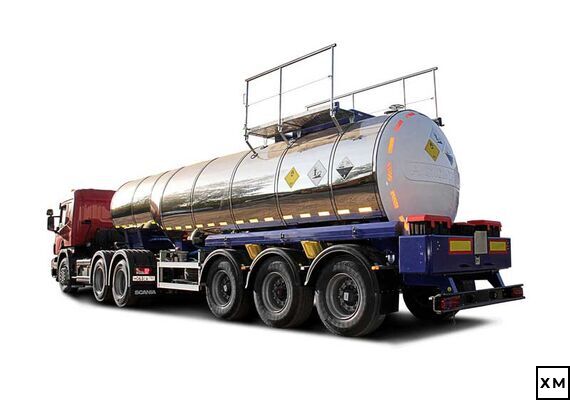 КОН-92 (Кубовый остаток нефтехимии, смола нефтяная тяжелая), Автоцистерна
